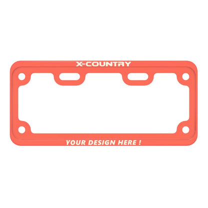 Auxiliary Licence Plate Surround - Tinkaholic